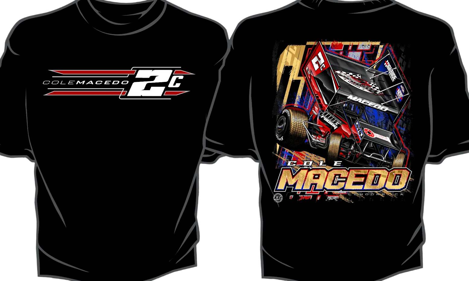 Golden Hour T-Shirt (Black and Gray)