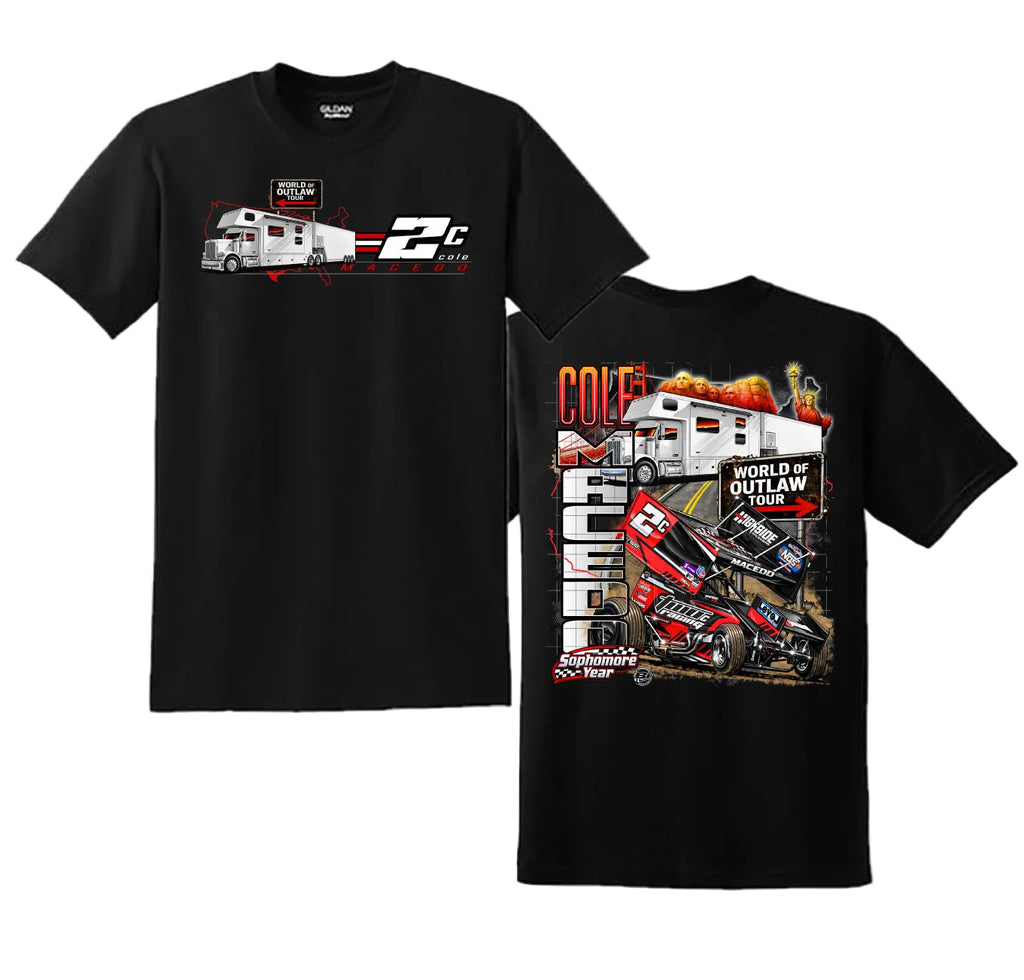 Tour T-Shirt - Youth - (Black and Gray)