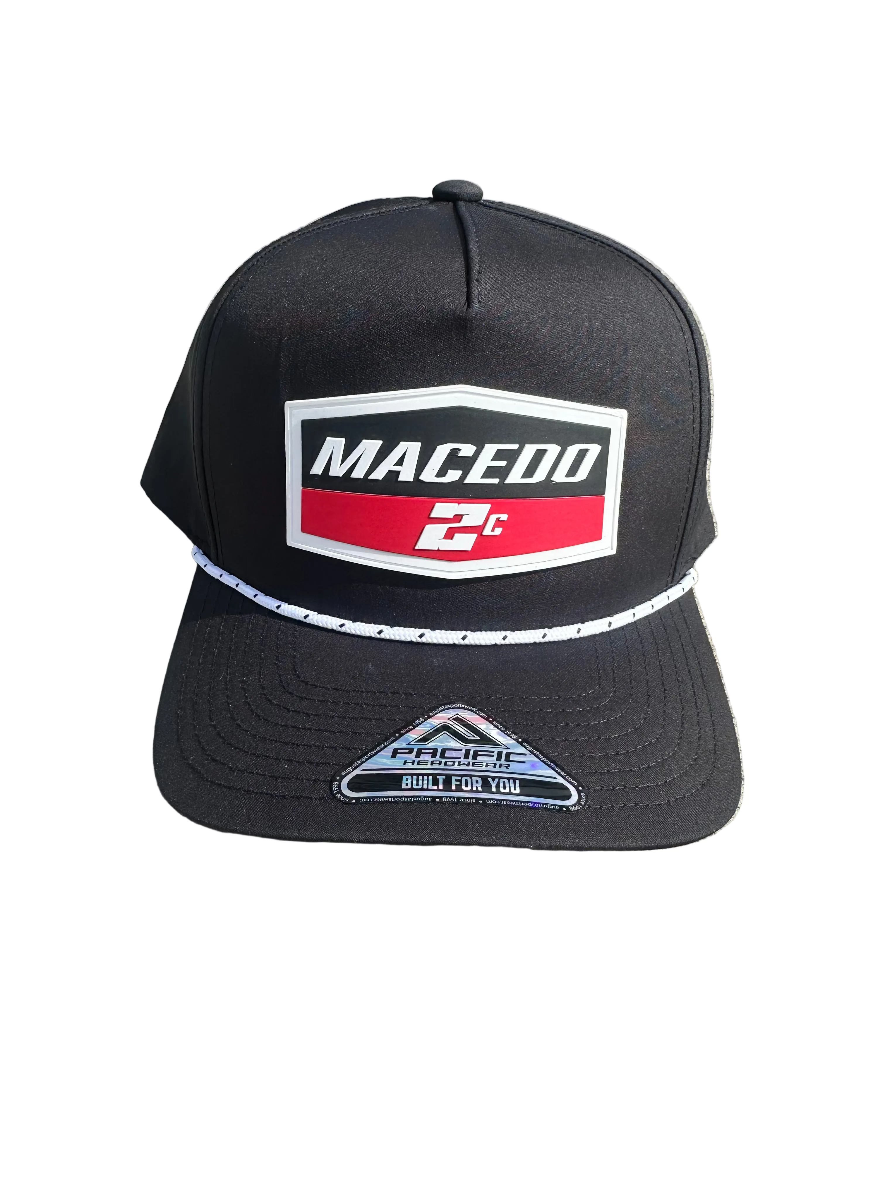 Rope Macedo Patch Hat (Black)