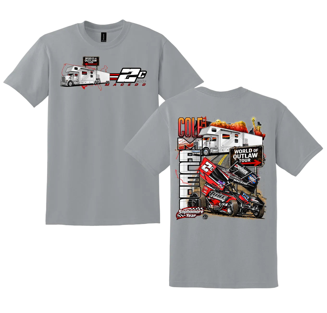 Tour T-Shirt (Black and Gray)