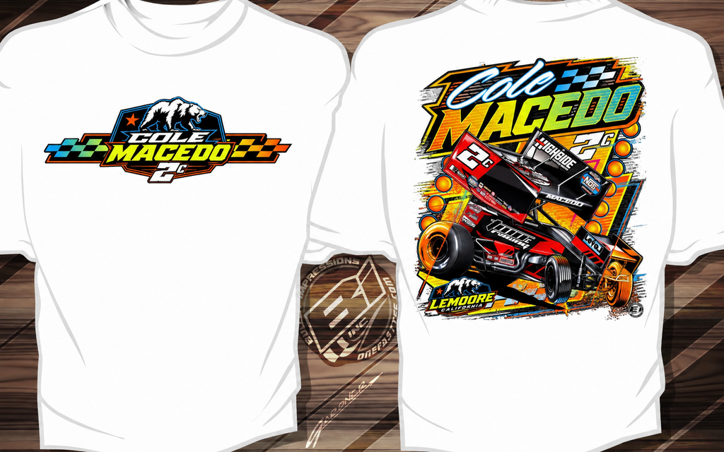 Neon T-Shirt (Black Gray, and White)
