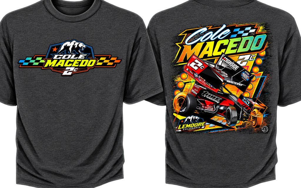 Neon T-Shirt (Black Gray, and White)